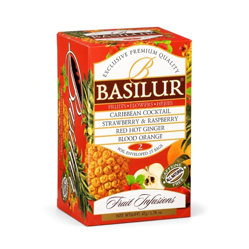 BASILUR Fruit Infusions Assorted Vol. II 25x1,8 g