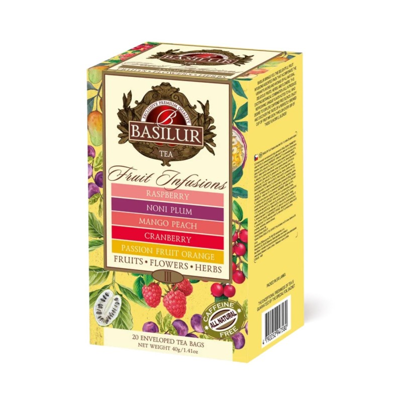 BASILUR Fruit Infusions Assorted Vol. III 20x2 g