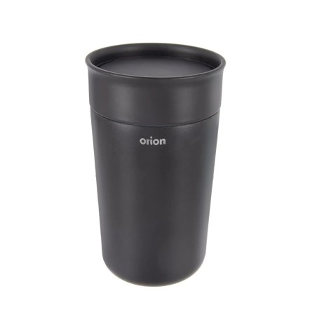 Nerezový termohrnček na kávu a čaj čierny 350 ml