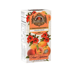 BASILUR Fruit Orange Peach 25x2 g