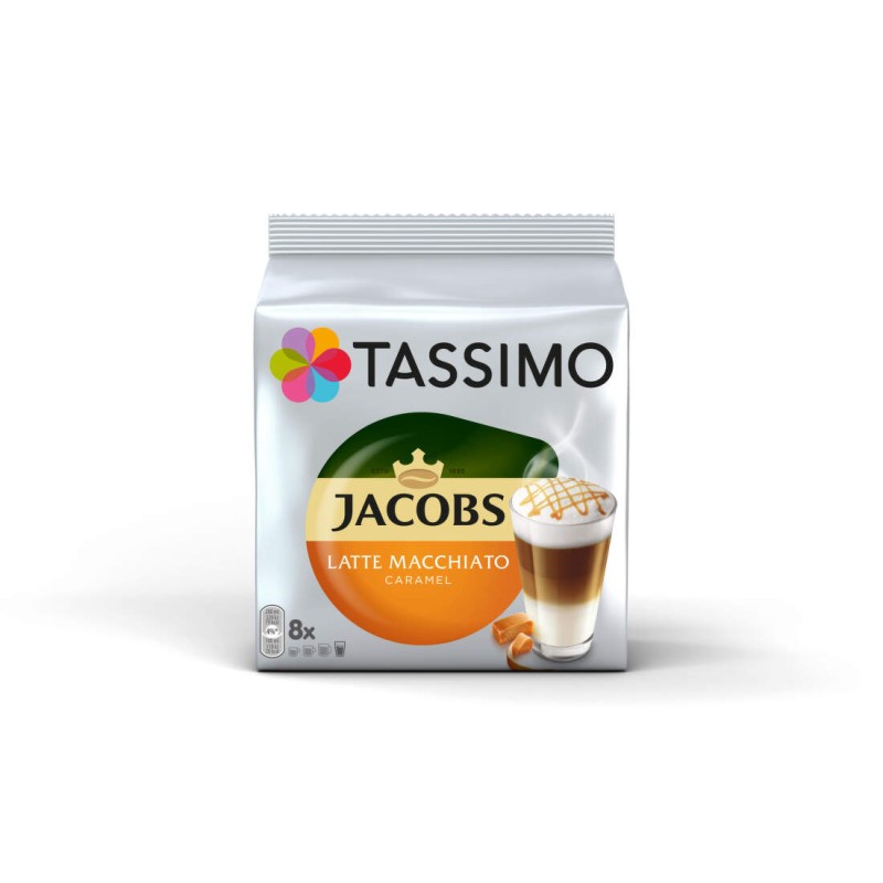 Tassimo Jacobs Latte Macchiato Caramel 16 ks