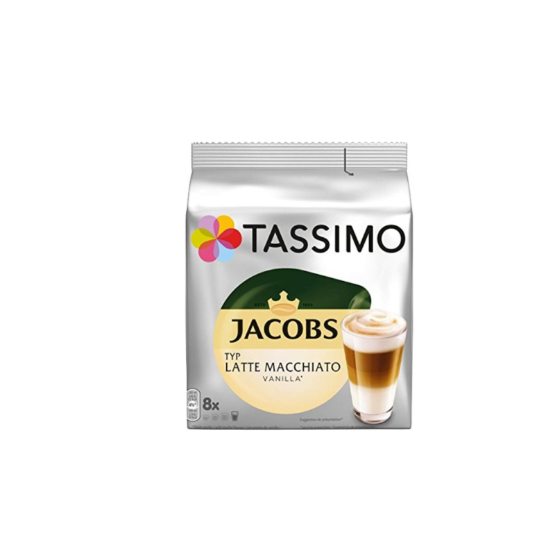 Tassimo Jacobs Latte Macchiato Vanilla 16 ks