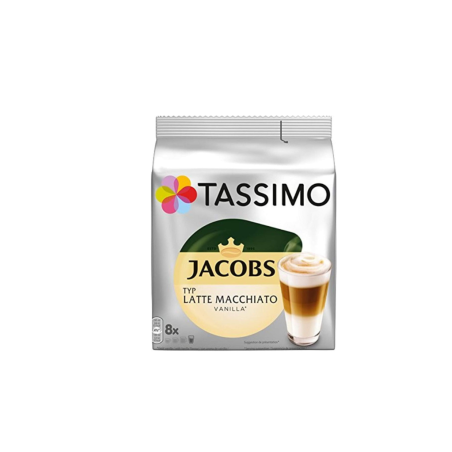 Tassimo Jacobs Latte Macchiato Vanilla 16 ks