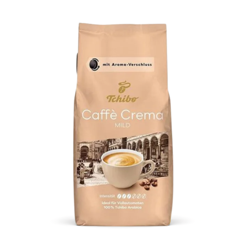 Tchibo Caffé Crema Mild zrnková káva 1 kg