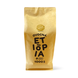 Zlaté zrnko Etiópia zrnková káva 1 kg