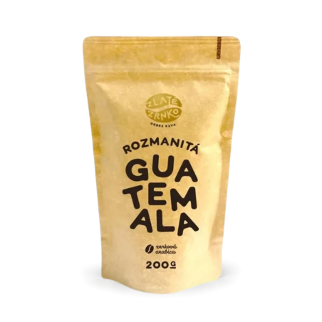 Zlaté zrnko Guatemala zrnková káva 200 g