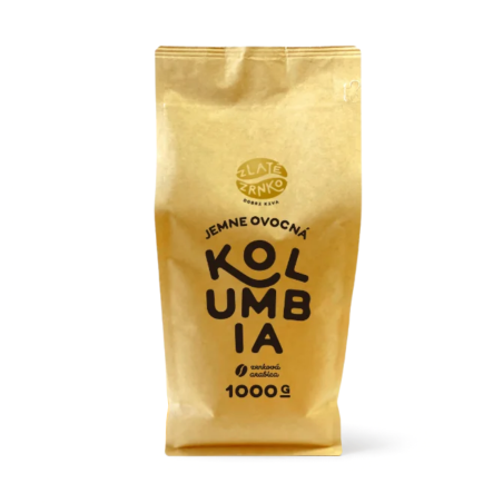 Zlaté zrnko Kolumbia zrnková káva 1 kg