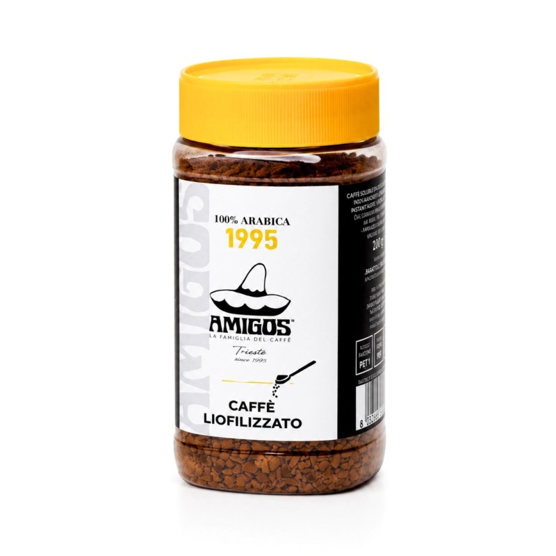 Amigos Caffé Trieste 100% arabika 1995 instantná káva 100 g