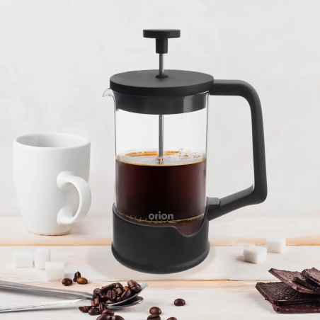 French press kanvica na kávu a čaj nerezová 400 ml
