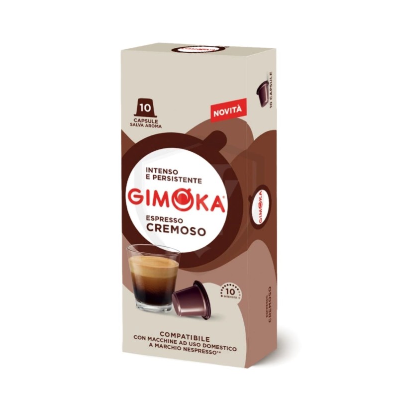 Gimoka Espresso Cremoso kapsule do Nespresso 10 ks