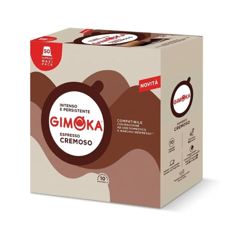 Gimoka Espresso Cremoso kapsule do Nespresso 50 ks