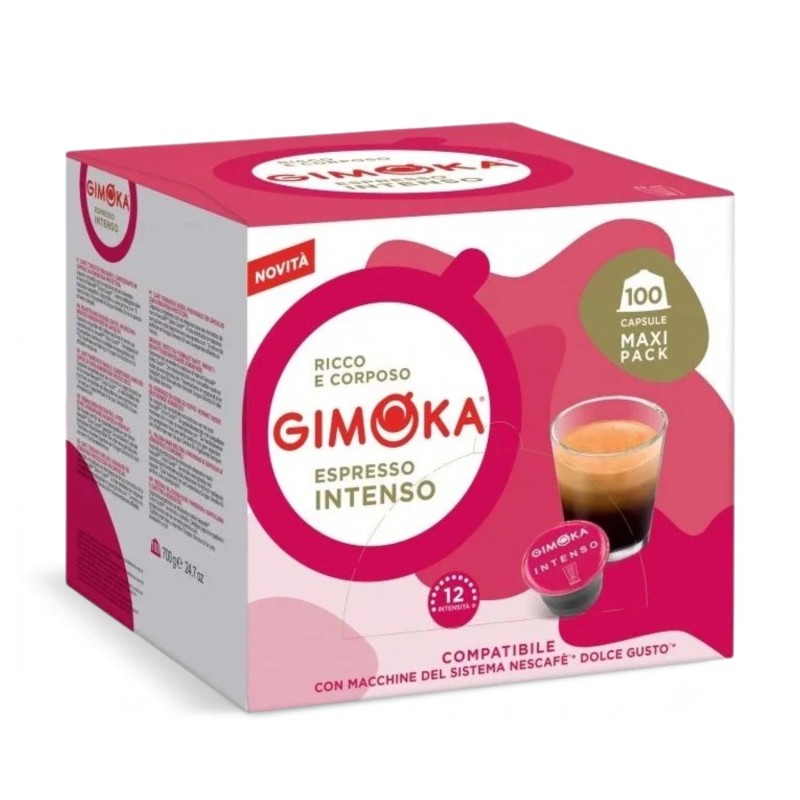 Gimoka Espresso Intenso kapsule do Dolce Gusto 100 ks