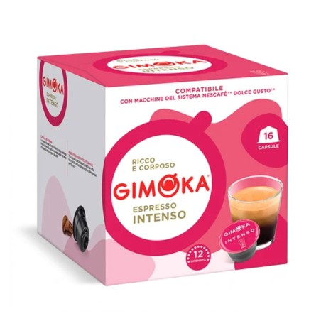 Gimoka Espresso Intenso kapsule do Dolce Gusto 16 ks