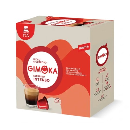 Gimoka Espresso Intenso kapsule do Nespresso 50 ks