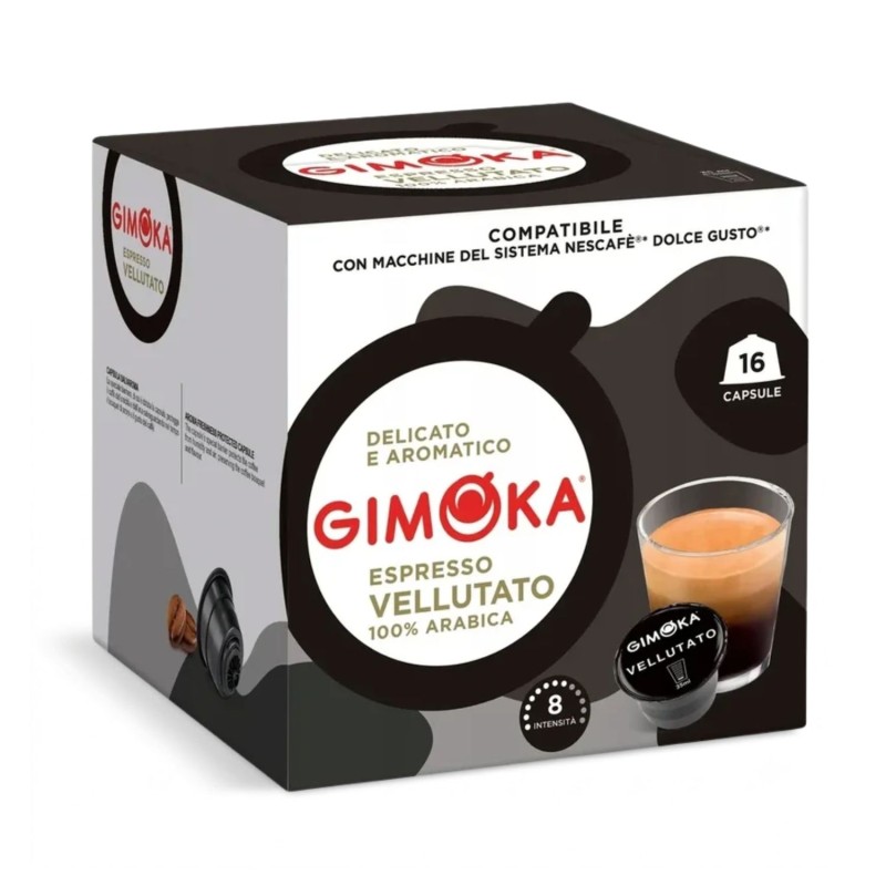 Gimoka Espresso Vellutato kapsule do Dolce Gusto 16 ks