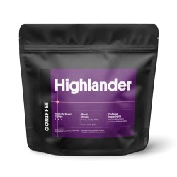 Goriffee Highlander espresso blend zrnková káva 250 g