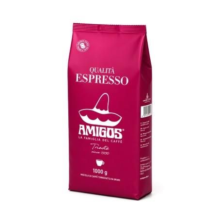 Amigos Caffé Trieste Qualitá Espresso zrnková káva 1 kg