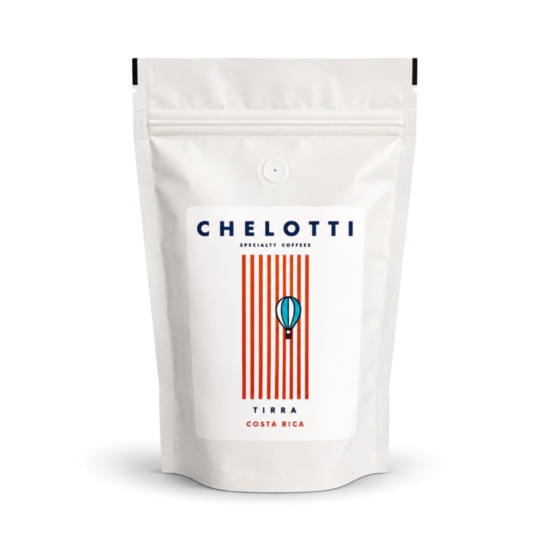 Chelotti Caffé Costarica zrnková káva 250 g