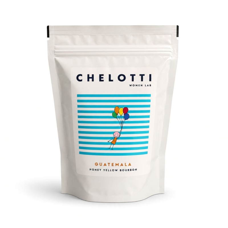 Chelotti Caffé Guatemala zrnková káva 250 g