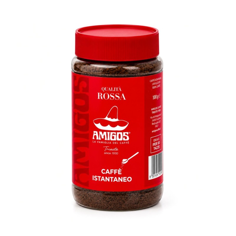 Amigos Caffé Trieste Qualitá Rossa instantná káva 100 g