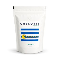 Chelotti Caffé Tanzania zrnková káva 250 g