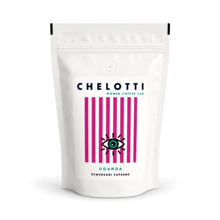 Chelotti Caffé Uganda zrnková káva 250 g