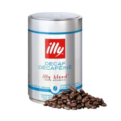 Illy Espresso Decaf bezkofeínová zrnková káva 250 g