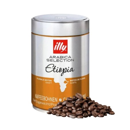 Illy Monoarabica Etiopia zrnková káva 250 g