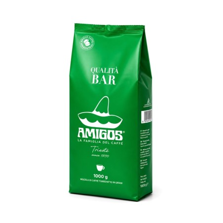 Amigos Caffé Trieste Qualitá Verde Bar zrnková káva 1 kg