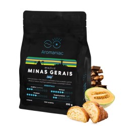 Aromaniac Brazília Minas Gerais bezkofeínová zrnková káva 250 g