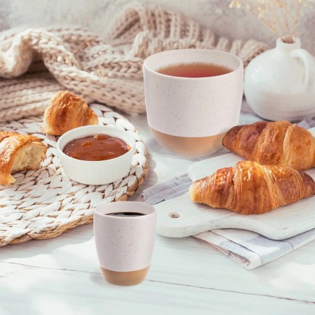 Keramický hrnček na espresso bez uška 90 ml
