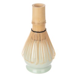 Keramický Matcha set s bambusovou metličkou na čaj