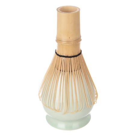 Keramický Matcha set s bambusovou metličkou na čaj