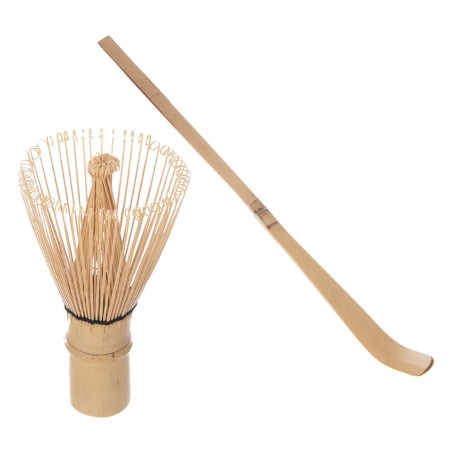 Keramický Matcha set s bambusovou metličkou na čaj