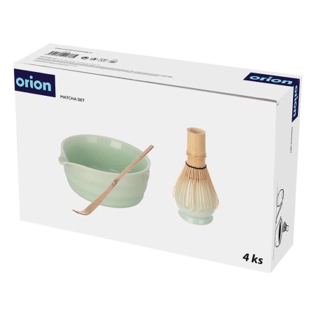 Keramický Matcha set s bambusovou metličkou na čaj