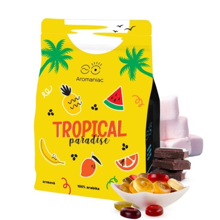 Aromaniac Tropical Paradise zrnková káva 250 g