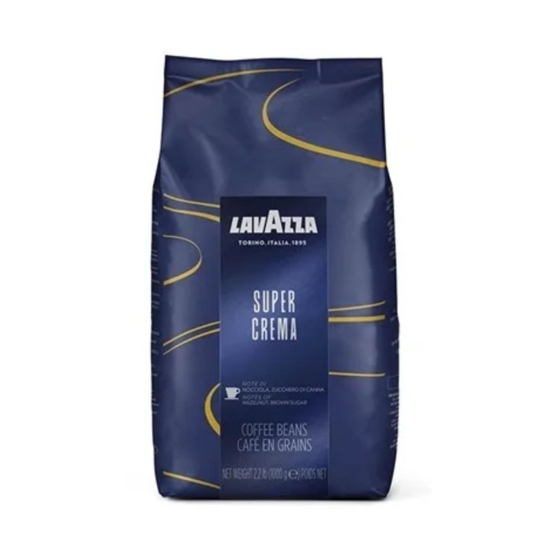 Lavazza Super Crema zrnková káva 1 kg