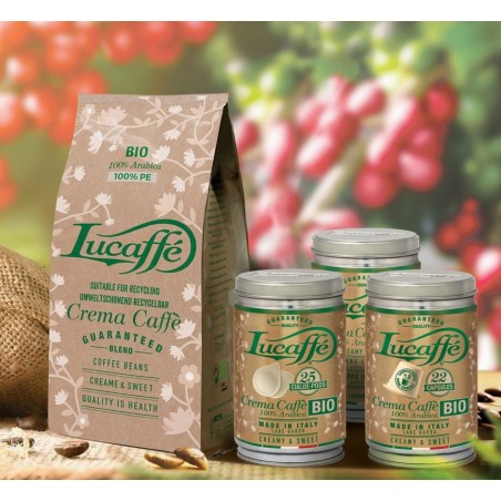 Lucaffé Crema Caffé 100% arabika E.S.E. pody 25 ks