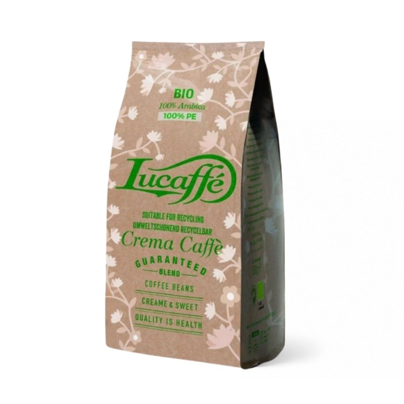 Lucaffé Crema Caffé 100% arabika zrnková káva 500 g