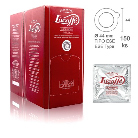 Lucaffé Decaffeinato E.S.E. pody 150 ks