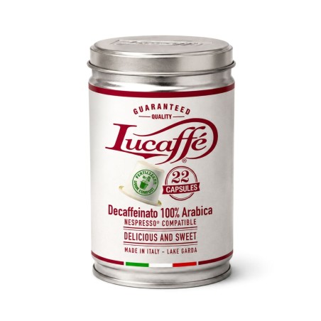Lucaffé Decaffeinato kapsule do Nespresso 22 ks