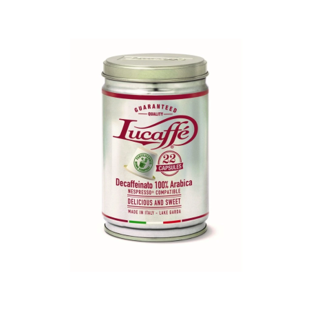 Lucaffé Decaffeinato kapsule do Nespresso 22 ks