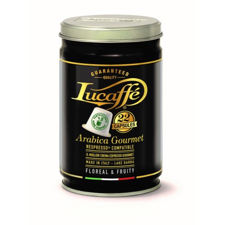 Lucaffe kapsule do Nespresso 100% Arabica 22 ks