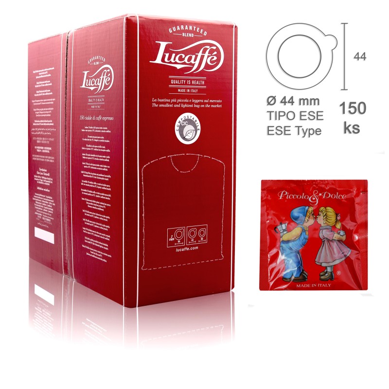Lucaffé Piccolo & Dolce E.S.E. pody 150 ks