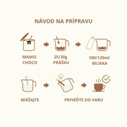 Mamis Choco Classico čokoláda v prášku 250 g