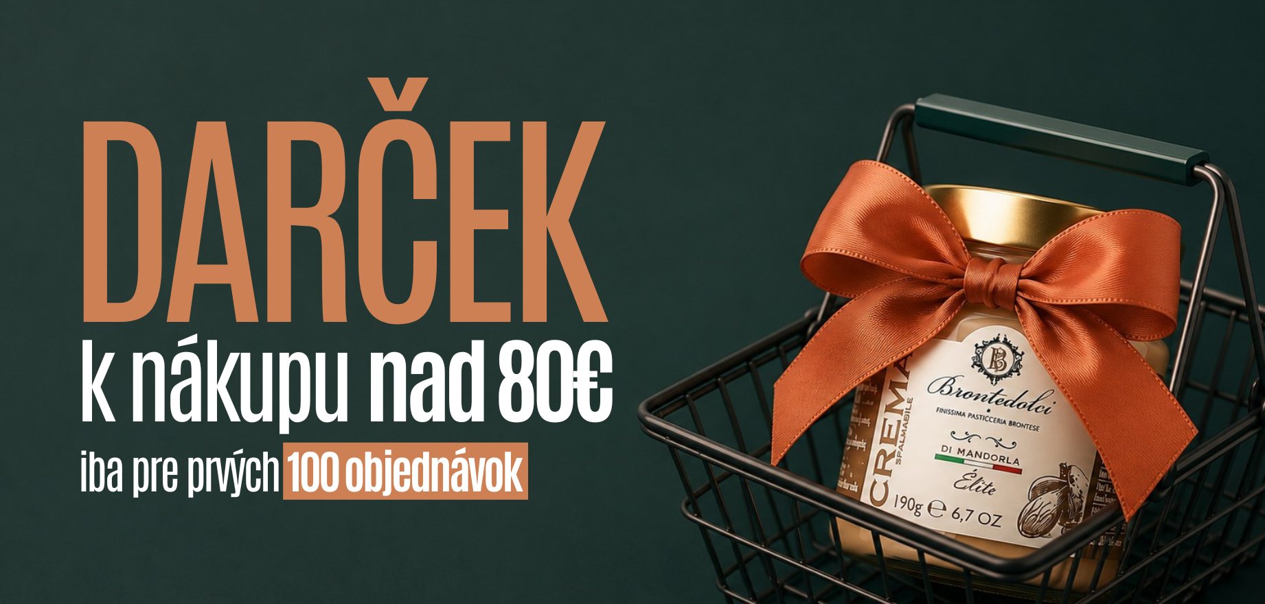 Darček k nákupu nad 80 €